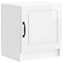 VidaXL Szafka Nocna 2 pcs Biały wysoki połysk 43 x 34,5 x 47 cm