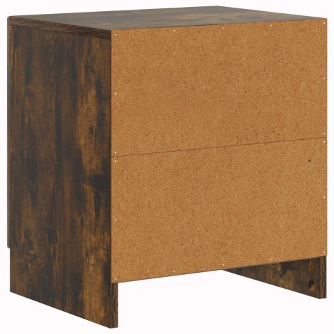 VidaXL Szafka Nocna 2 pcs Dąb wędzony 43 x 34,5 x 47 cm