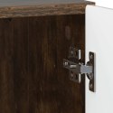 VidaXL Szafka Nocna 2 pcs Dąb wędzony 43 x 34,5 x 47 cm