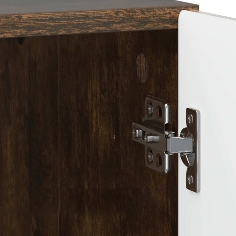 VidaXL Szafka Nocna 2 pcs Dąb wędzony 43 x 34,5 x 47 cm