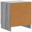 VidaXL Szafka Nocna 2 pcs Szary Sonoma 43 x 34,5 x 47 cm