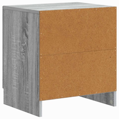 VidaXL Szafka Nocna 2 pcs Szary Sonoma 43 x 34,5 x 47 cm