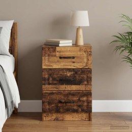VidaXL Szafka Nocna Stare drewno 43 x 41 x 63,5 cm Drewno inżynieryjne