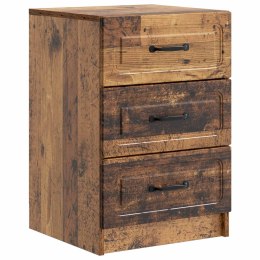 VidaXL Szafka Nocna Stare drewno 43 x 41 x 63,5 cm Drewno inżynieryjne