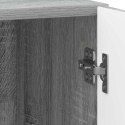VidaXL Szafka Nocna Szary Sonoma 43 x 34,5 x 47 cm Drewno inżynieryjne
