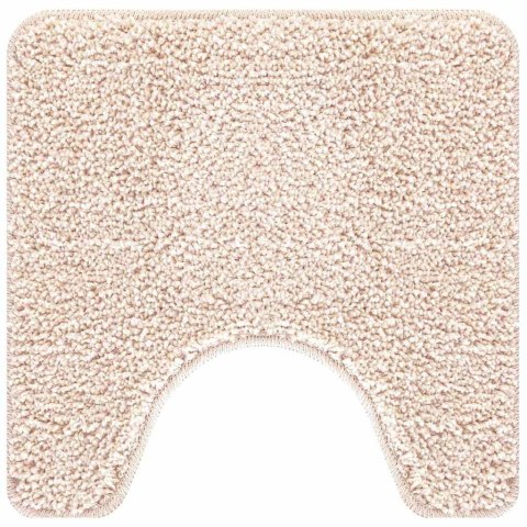 VidaXL Zestaw mat łazienkowych antypoślizgowych 2 pcs Kremowy PP