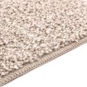 VidaXL Zestaw mat łazienkowych antypoślizgowych 2 pcs Kremowy PP