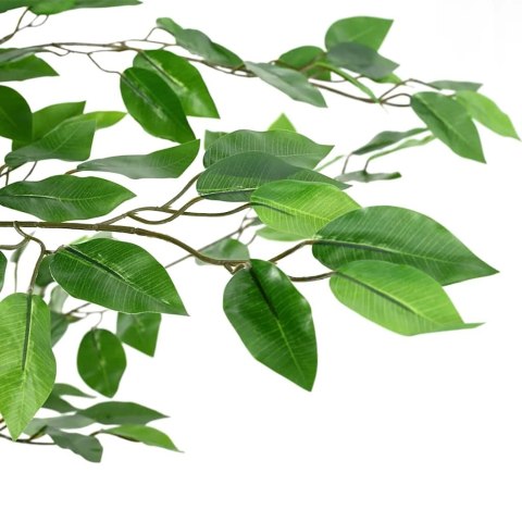 VidaXL Sztuczna roślina Ficus 2016 Liście 300 cm Zielony