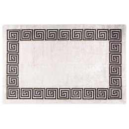 VidaXL Dywan, możliwość prania, 160x230 cm, jasny beż