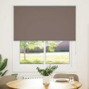 VidaXL Roleta zaciemniająca kawowa 125x175 cm Szerokość tkaniny