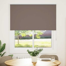 VidaXL Roleta zaciemniająca kawowa 125x175 cm Szerokość tkaniny
