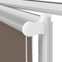 VidaXL Roleta zaciemniająca kawowa 125x175 cm Szerokość tkaniny