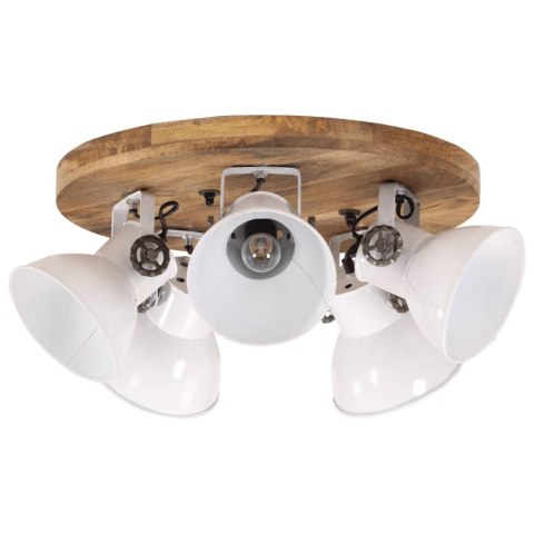 VidaXL Lampa sufitowa 25 W, biała, 50x50x25 cm, E27