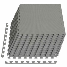 VidaXL Mata podłogowa 12 pcs Szary 4,32 m² Pianka EVA
