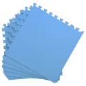 VidaXL Mata podłogowa 24 pcs niebieski 8,64 m² Pianka EVA