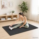 VidaXL Mata podłogowa 40 pcs Czarny 14,4 m² Pianka EVA