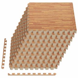 VidaXL Mata podłogowa 40 pcs drewno 14,4 m² Pianka EVA