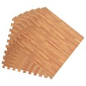 VidaXL Mata podłogowa 50 pcs drewno 18 m² Pianka EVA