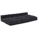 VidaXL Modularna jednostka sofy 4 pcs antracytowy tkanina