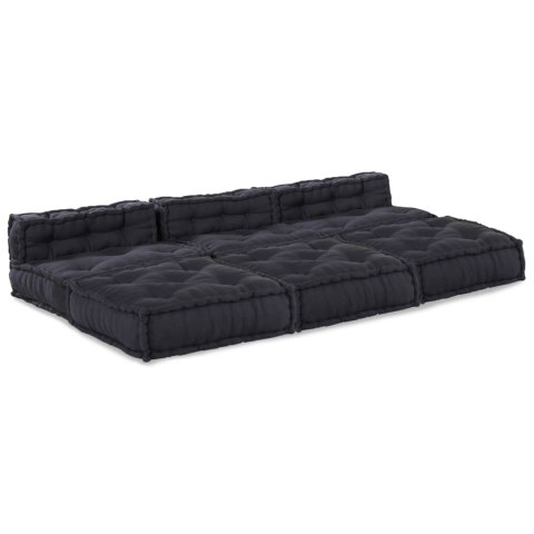 VidaXL Modularna jednostka sofy 4 pcs antracytowy tkanina