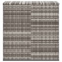 VidaXL Skrzynia na poduszki ogrodowe, rattan PE, 100x49x103,5cm, szara