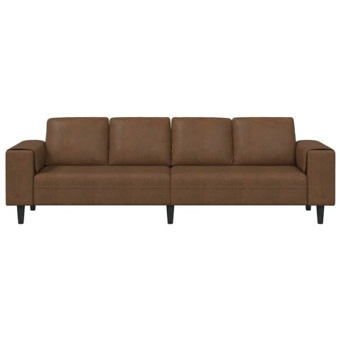 VidaXL Sofa do salonu Brązowy 250 x 77 x 76 cm