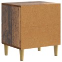 VidaXL Szafka Nocna Stare drewno 43 x 34,5 x 48 cm Drewno inżynieryjne
