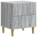 VidaXL Szafka Nocna Szary Sonoma 43 x 34,5 x 48 cm Drewno inżynieryjne