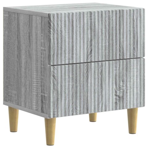 VidaXL Szafka Nocna Szary Sonoma 43 x 34,5 x 48 cm Drewno inżynieryjne