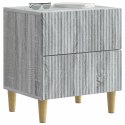 VidaXL Szafka Nocna Szary Sonoma 43 x 34,5 x 48 cm Drewno inżynieryjne