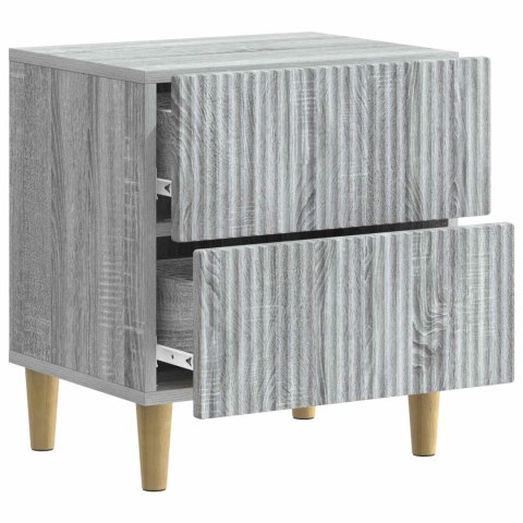 VidaXL Szafka Nocna Szary Sonoma 43 x 34,5 x 48 cm Drewno inżynieryjne