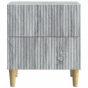 VidaXL Szafka Nocna Szary Sonoma 43 x 34,5 x 48 cm Drewno inżynieryjne