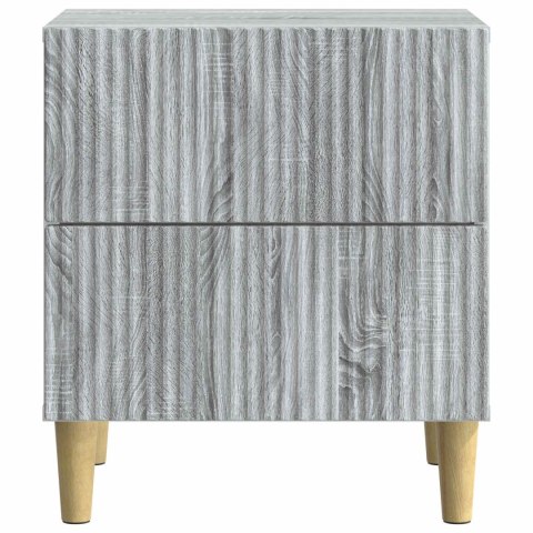 VidaXL Szafka Nocna Szary Sonoma 43 x 34,5 x 48 cm Drewno inżynieryjne