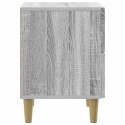 VidaXL Szafka Nocna Szary Sonoma 43 x 34,5 x 48 cm Drewno inżynieryjne