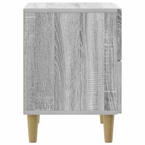 VidaXL Szafka Nocna Szary Sonoma 43 x 34,5 x 48 cm Drewno inżynieryjne