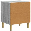VidaXL Szafka Nocna Szary Sonoma 43 x 34,5 x 48 cm Drewno inżynieryjne