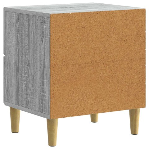VidaXL Szafka Nocna Szary Sonoma 43 x 34,5 x 48 cm Drewno inżynieryjne