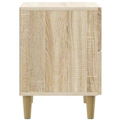 VidaXL Szafka Nocna dąb Sonoma 43 x 34,5 x 48 cm Drewno inżynieryjne