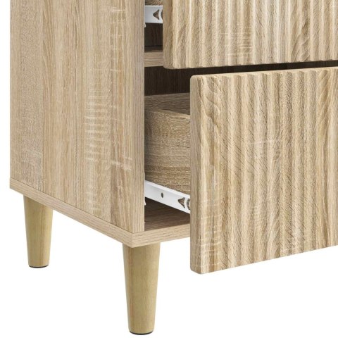 VidaXL Szafka Nocna dąb Sonoma 43 x 34,5 x 48 cm Drewno inżynieryjne