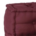 VidaXL 2-osobowa sofa modułowa Bordowy 140x70x36 Tkanina