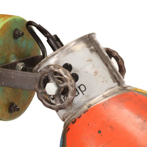 VidaXL Industrialne lampy ścienne/sufitowe, 2 szt, 17x24 cm, E27