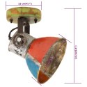 VidaXL Industrialne lampy ścienne/sufitowe, 2 szt, 17x24 cm, E27