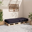 VidaXL Modułowa sofa, antracytowa, 70x70x36, tkanina