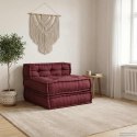 VidaXL Modułowa sofa, bordowy, 70x70x54, materiał