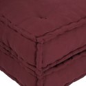 VidaXL Modułowa sofa, bordowy, 70x70x54, materiał