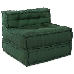 VidaXL Modułowa sofa, zielony, 70x70x54, tkanina