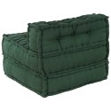 VidaXL Modułowa sofa, zielony, 70x70x54, tkanina