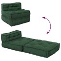 VidaXL Modułowa sofa, zielony, 70x70x54, tkanina