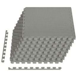 MATA POD BASEN EVA PUZZLE 24 SZT 60X60X1 CM 8,64 M² ANTYPOŚLIZGOWA