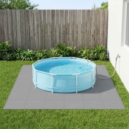VidaXL Mata podłogowa do basenu 24 pcs Szary 8,64 m² Pianka EVA